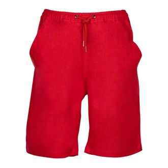 Kiton Casual Shorts, male, Red, Size: 2XL Short Pants