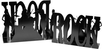 Vacchetti Vacchetti - Revistero Rock Metal 1-2 Negro Cm35x12h24