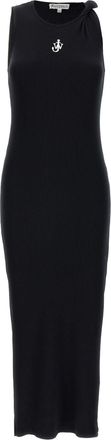J.W.Anderson J. W.Anderson Womens Logo Ribbed Dress