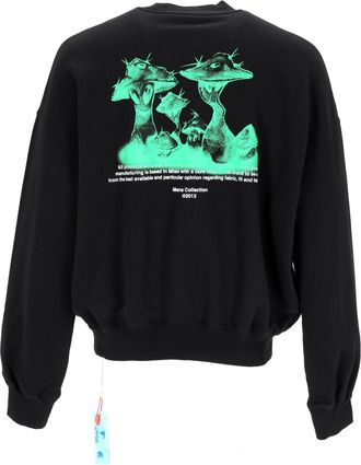 Off-white Sweatshirt mushroom print