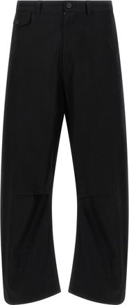 Comme Des Garçons Black Curved leg pants