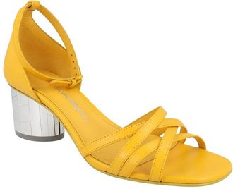 Ferragamo Flor 55 Leather Sandal