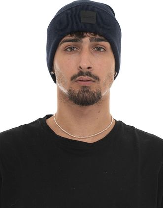 BOSS Cappello a coste FANTASTICO-R-HAT Blu BOSS Uomo