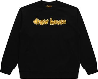 Drew House Crewneck Sweatshirt Black DR-SS22-409