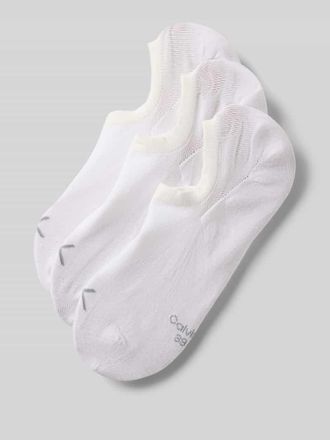 Calvin Klein Socken aus Baumwoll-Mix Modell FOOTIE in Weiss, Gr&ouml;&szlig;e 39-42