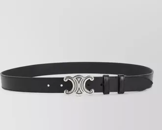 Celine leather wide belt