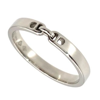Herm&egrave;s Platinum 950 Band Ring (Pre-Owned)