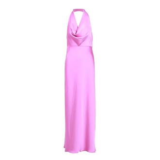 Simona Corsellini Vestido Largo de Viscosa sin Mangas - Dresses - Mujer - Rosa - M