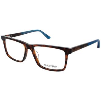 Calvin Klein Mens Tortoise Rectangular Eyeglass Frames Ck22544