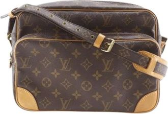 Louis Vuitton Pre-owned Cross Body Bags, male, Brown, Size: ONE SIZE Pre-owned Canvas louis-vuitton-bags
