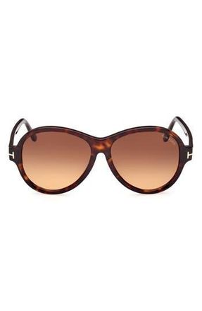Tom Ford: Brown Round Sunglasses now up to −73% | Stylight