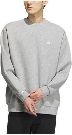 adidas Logo Crew Sweatshirt Grey IV7599
