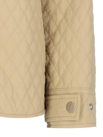 Burberry Beige Nylon Reversible Padded Jacket
