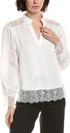 Vince Camuto Lace-Trim Blouse