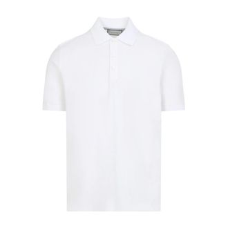 Canali Polo Shirts, male, White, Size: XL T0910.Mj02441 T-shirt