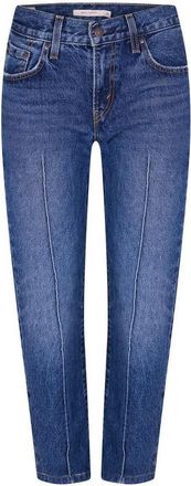 Levi's Middy-jeans met rechte pijpen voor dames (Blauw)