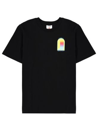Casablanca Black Crew Neck T-Shirt