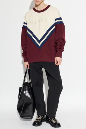 Alexander McQueen Sweatshirt With Logo, Mens, Multicolour