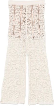 Liu Jo Pantaloni lavorati alluncinetto - Toni neutri