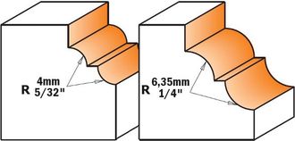 CMT Fresa Mad.perfilar.rod S8/r4-4 94128511, 0unidades Fresa Mad.perfilar.rod S8/r4-4 94128511, 0unidades - Cmt