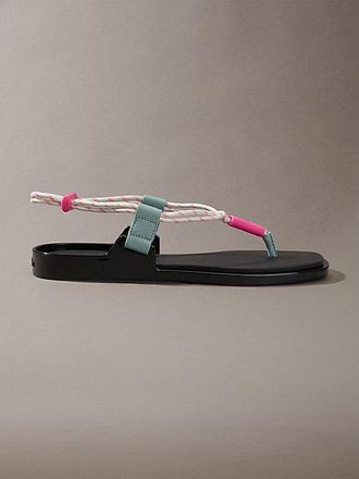 Calvin Klein Harper - Sandalias de tiras de cuerda