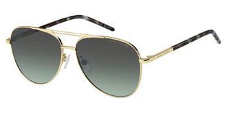 Marc Jacobs MARC 865/S LKS/IB Womens Sunglasses Gold Size 59
