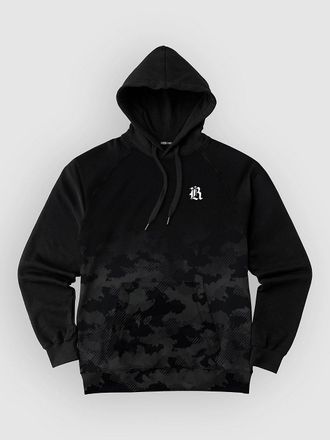 Loose Riders Global Alliance Ess. Dipped Stealth Fleece Hoodie schwarz