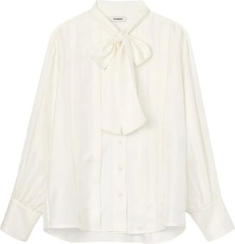 Sandro Camicia in seta - Bianco