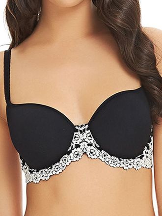 Wacoal Womens Embrace Lace Contour Bra - Black - Size 38B