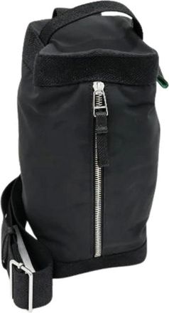 Bottega Veneta Pre-owned Cross Body Bags, male, Black, Size: ONE SIZE Pre-owned Voyager 2way Shoulder Bag