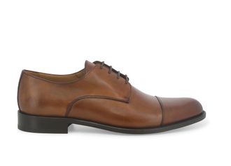 Melluso Scarpa uomo stringata francesina in pelle brandy u90602z