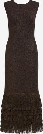 Aje Figurbetontes Midi-Kleid mit Rundhalsausschnitt Breeze Knit