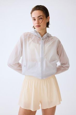 H&M Double-layered sports shorts in Butter Yellow at Nordstrom, Size Xx-Large
