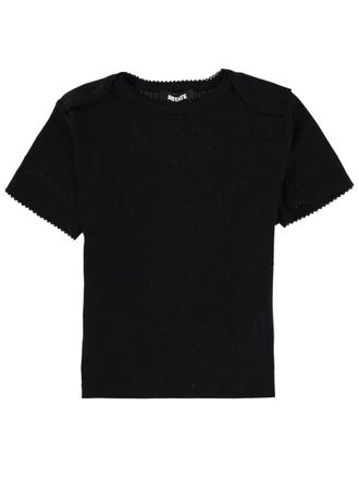 Rotate Pointelle T Shirt