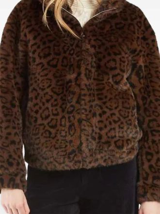 Derhy Ritournenelle hooded jacket - women - Polyester/Polyester - S - Brown