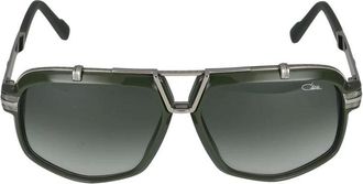 Cazal 8049 Aviator Zonnebril - unisex - Zonnebrillen - Veelkleurig - 61 MM - Leer - Accessoires