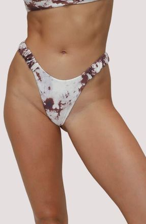 Stone Fox Swim Mateo Bikini Bottoms in Tierra Dream at Nordstrom, Size X-Small