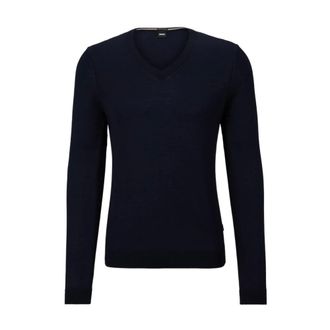HUGO BOSS Uomo, Maglie, Blu, 2Xl, new