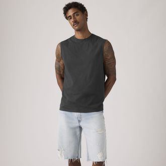 Levi's Classic Muscle Tank Top - Mens - 2XL - Black