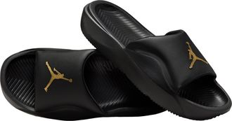 Nike Jordan Air Jordan Franchise Slides Black Metallic Gold HF3263-007
