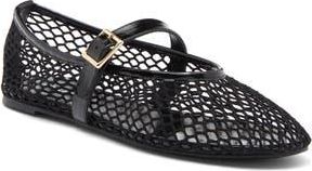 Abound Amari Mesh Ballet Flat in Black at Nordstrom Rack, Size 5.5
