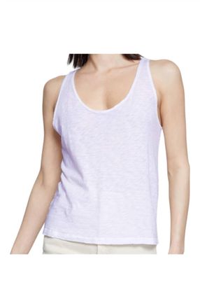 Stateside Scooped Tank Top In Wisteria