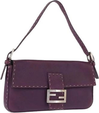 Fendi Pre-owned Cuoio borse-fendi - - Pre-owned - Donna - Viola - ONE SIZE