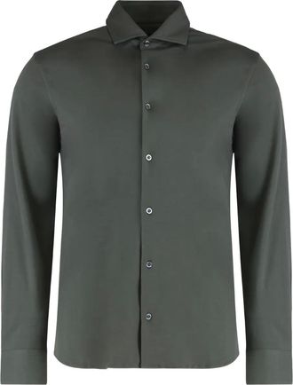Moorer Camicia Sorrento-PD - Verde