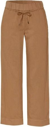 Toni Dames, Broeken, Beige, Maat: 3XL