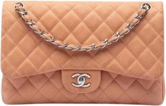 Chanel Borsa a spalla Pre-owned Double Flap - - Pre-owned - Donna - Marrone - ONE SIZE