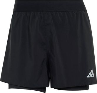 adidas ADI365 Running Essentials 2In1 Shorts Laufshorts f&uuml;r Damen | schwarz