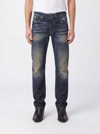 Diesel Jeans 1985 Larkee straight fit in denim stretch a vita media
