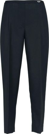 Prada kid-mohair tailored trousers - women - Wool - 40 - Black