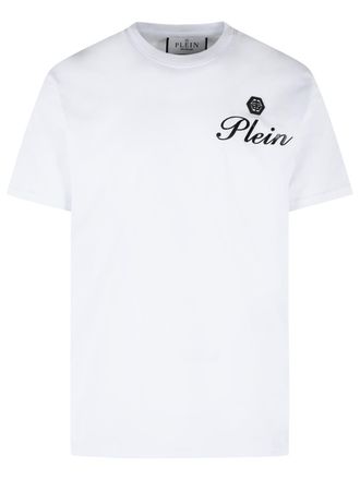 Philipp Plein White Cotton T Shirt